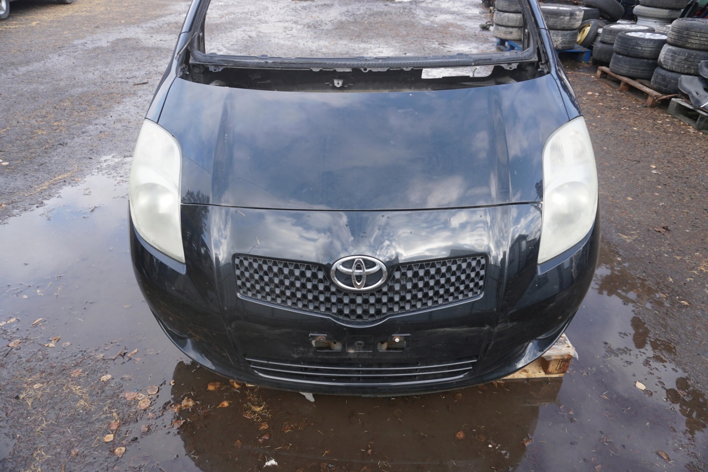 Motorhaube Toyota Yaris I P1 Bonnet Hood - Thumbnail 1