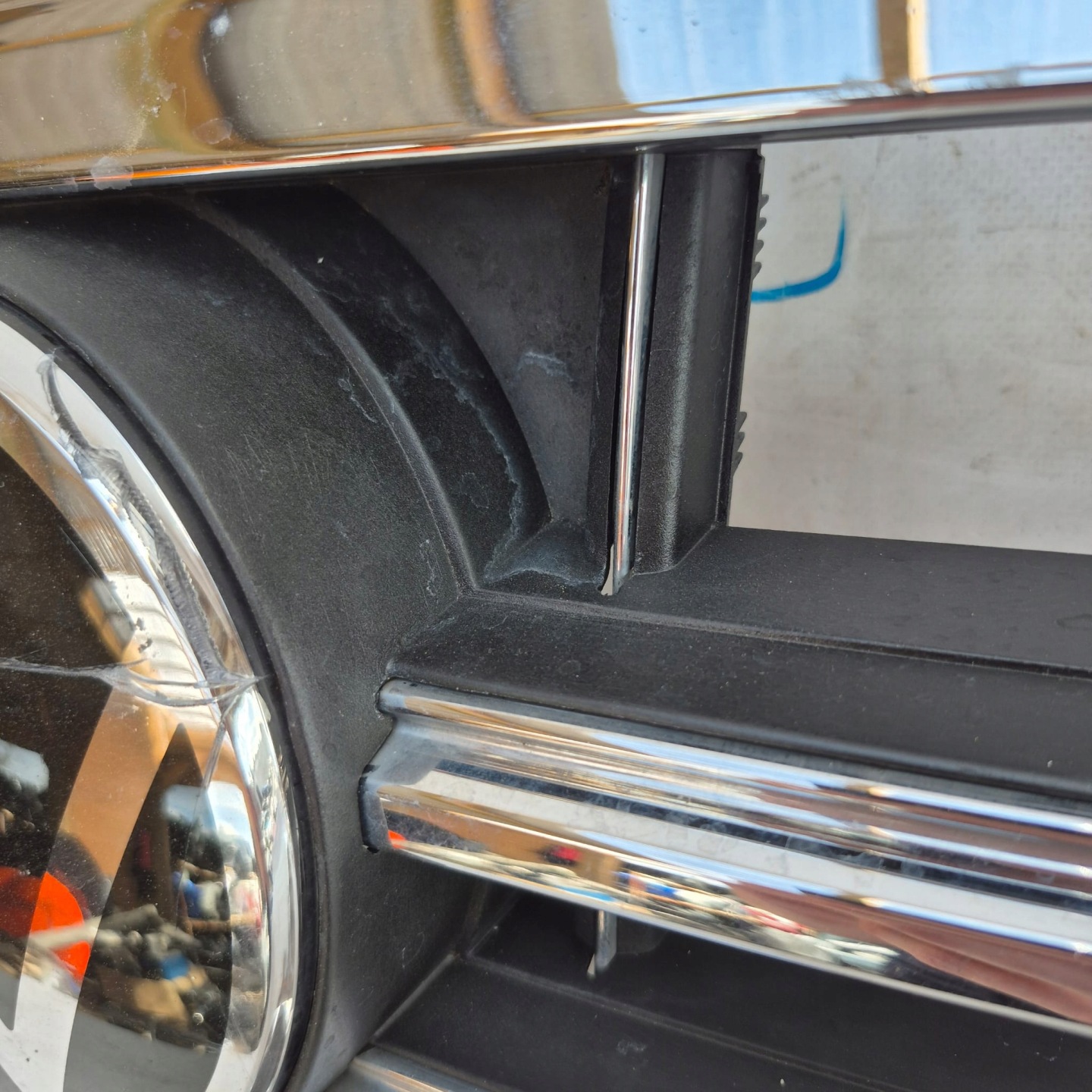 VW Touareg I Kühlergrill FRONTGRILL Kühlergitter 760853653E - Thumbnail 11