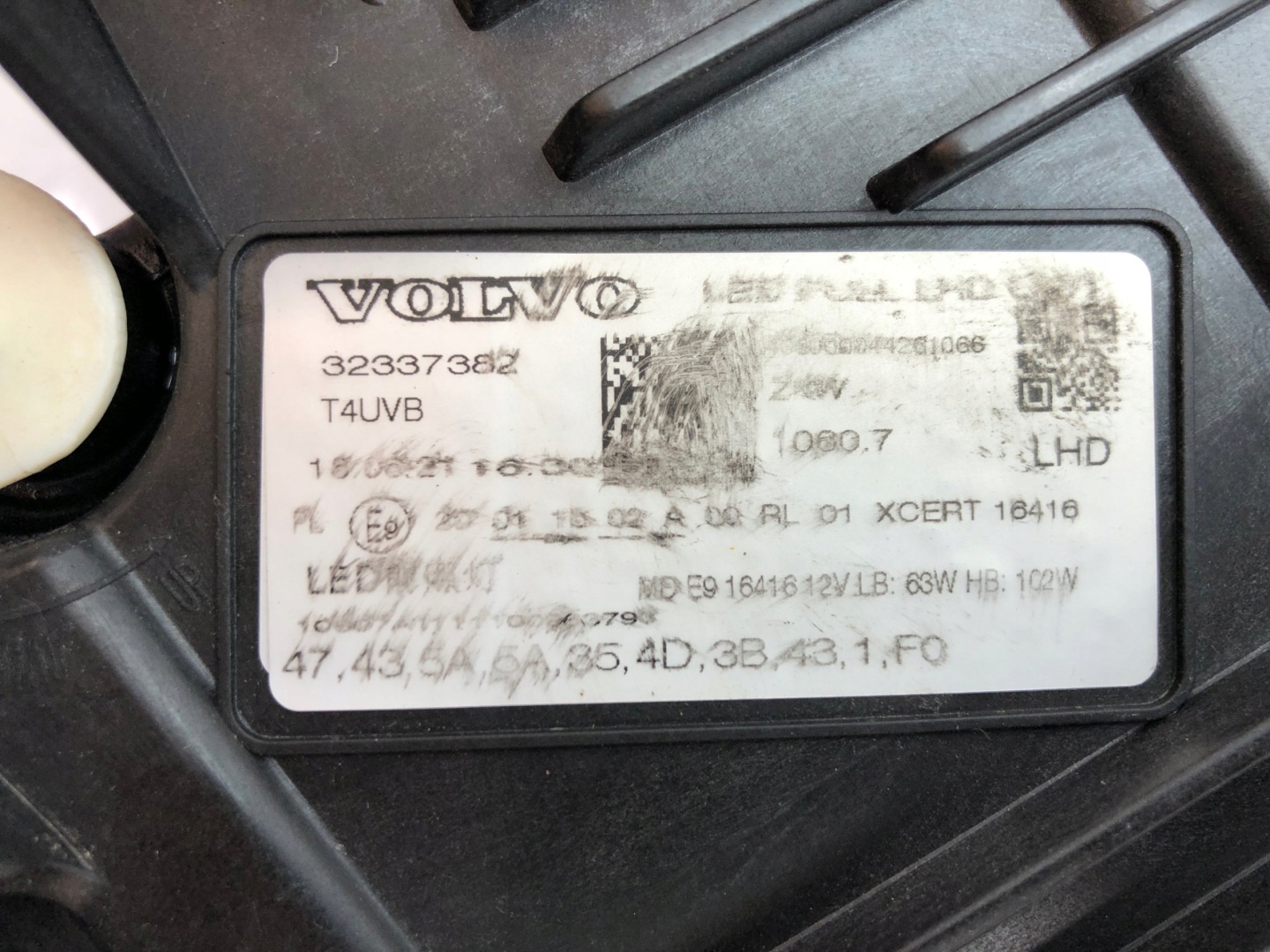 Frontscheinwerfer Volvo XC60 32337382 Facelift LED Links Scheinwerfer Headlight - Thumbnail 8