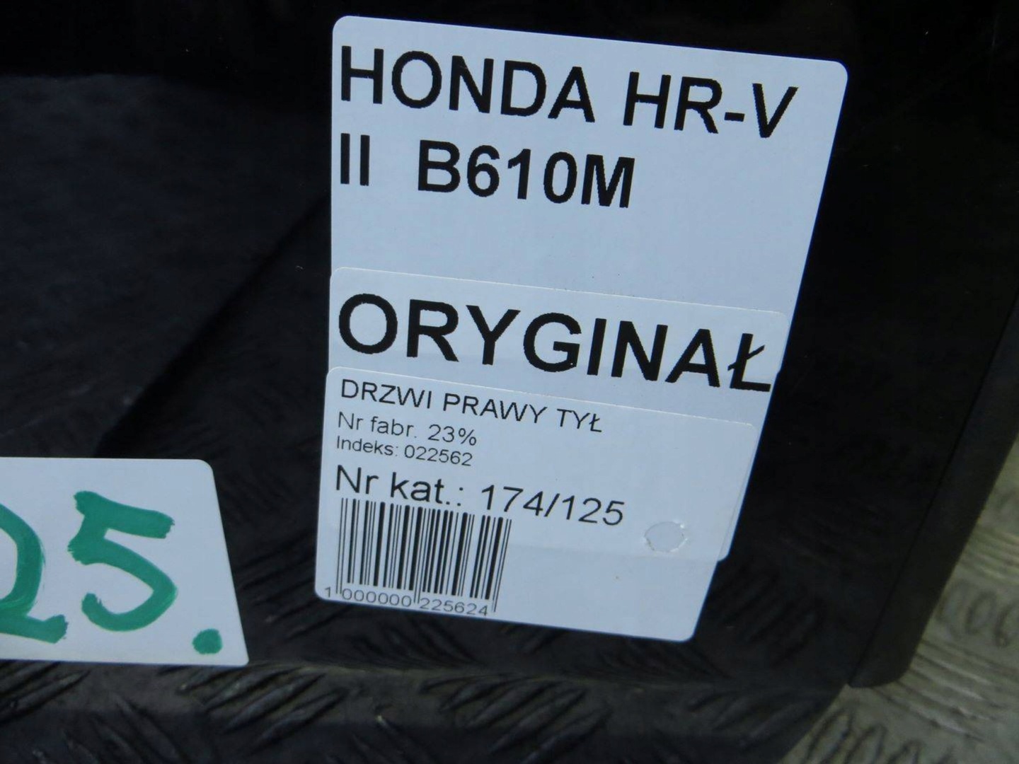 Honda HR-V RV Tür Hinten Rechts Door Porta Porte - Thumbnail 7