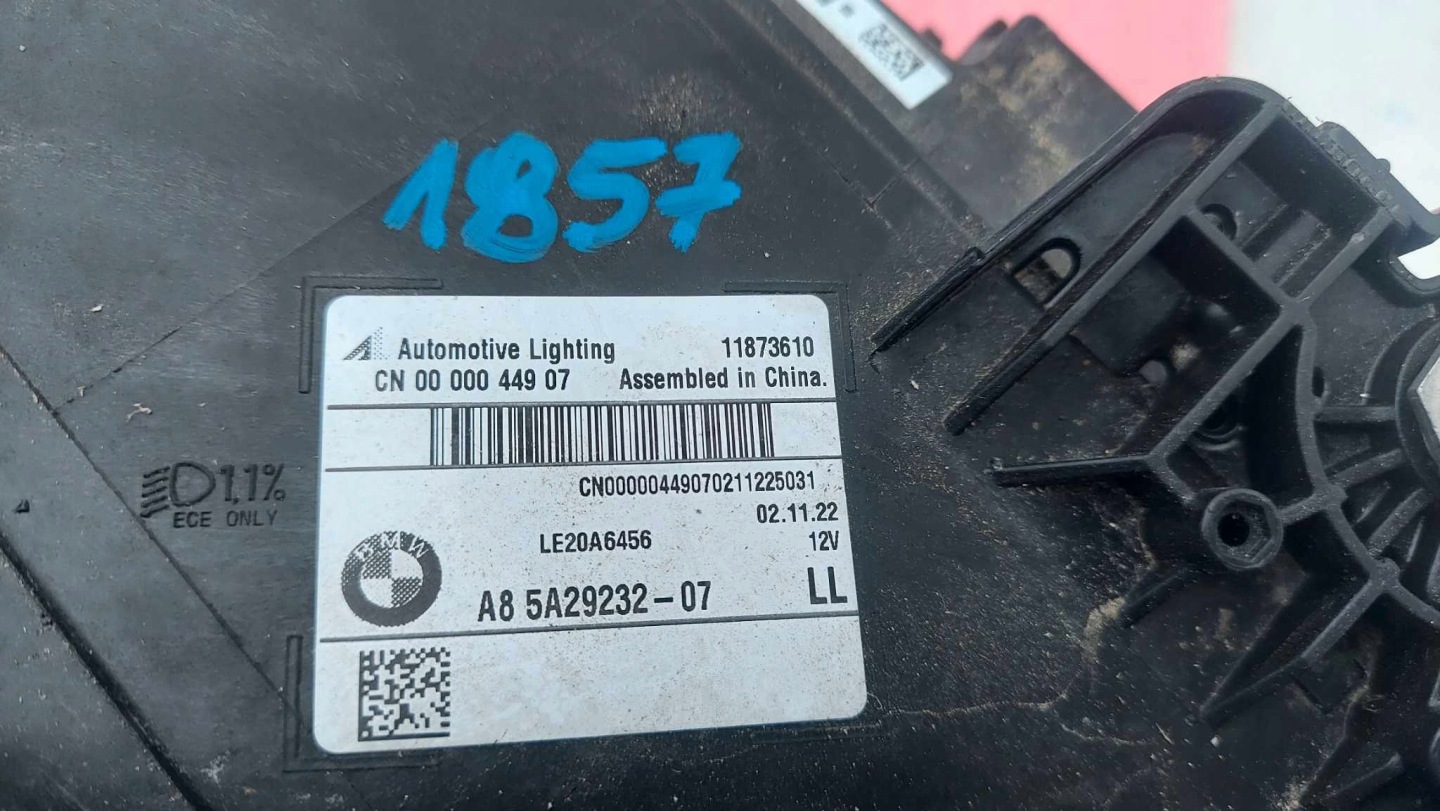 Frontscheinwerfer BMW X3 G01 5A29232 Facelift LED Rechts Scheinwerfer Headlight - Thumbnail 12