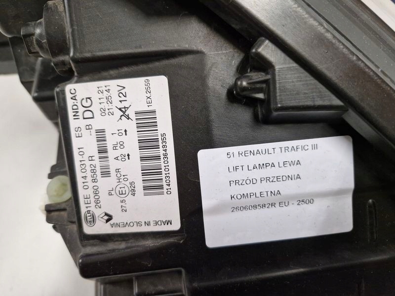 Frontscheinwerfer Renault Trafic L 260608582R LED Links Scheinwerfer Headlight - Thumbnail 9