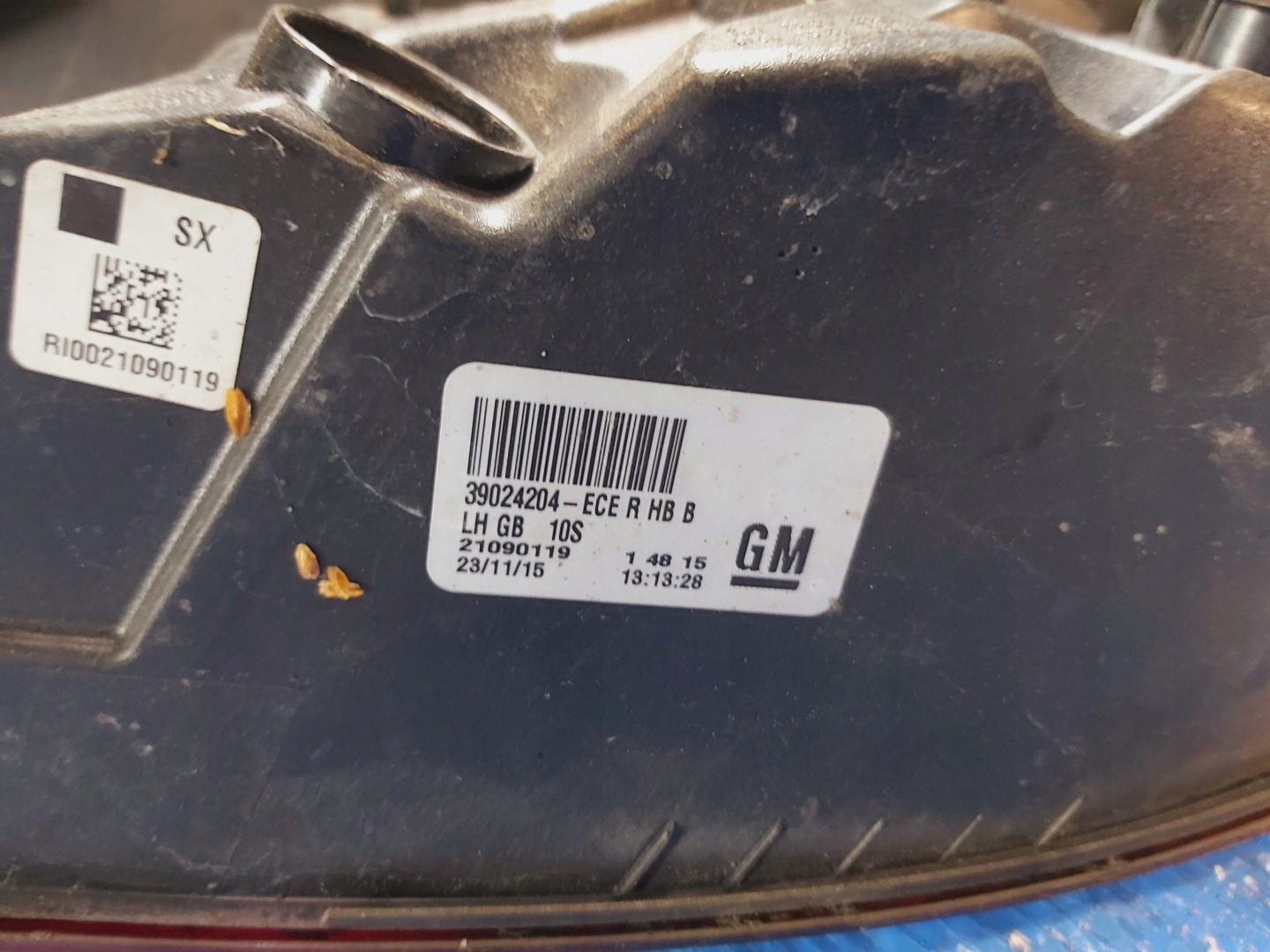 Opel Insignia Rückleuchte 93389777 Rearlamp - Thumbnail 8