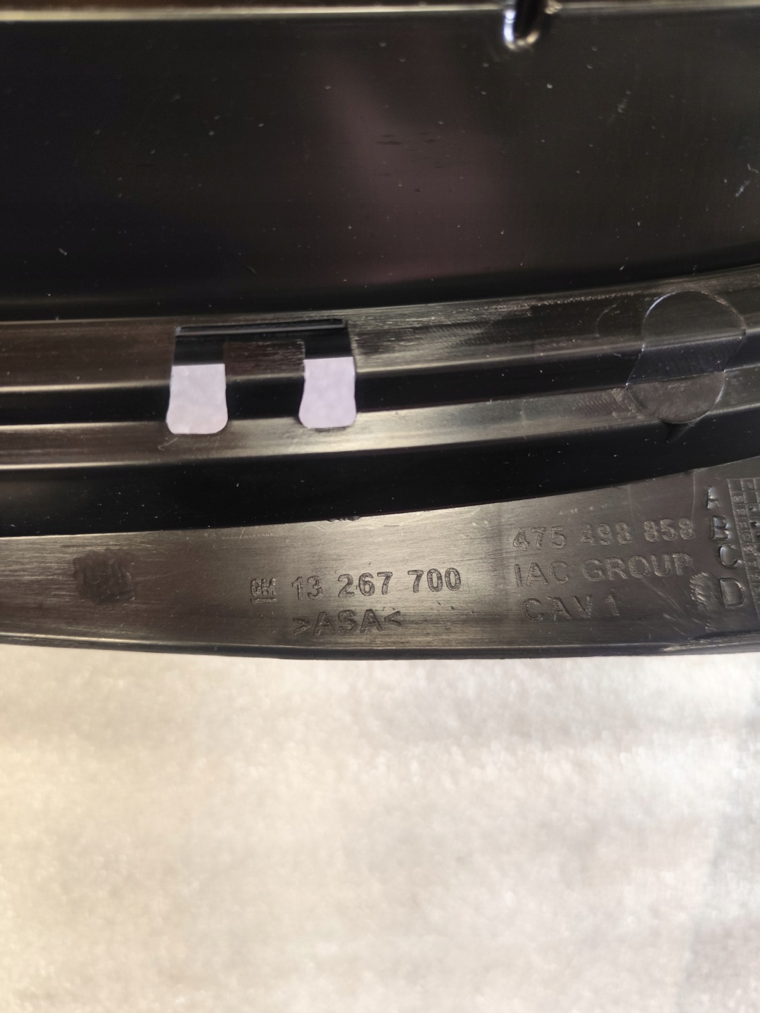 Opel Meriva S10 Kühlergrill FRONTGRILL Kühlergitter 13267700 - Thumbnail 9