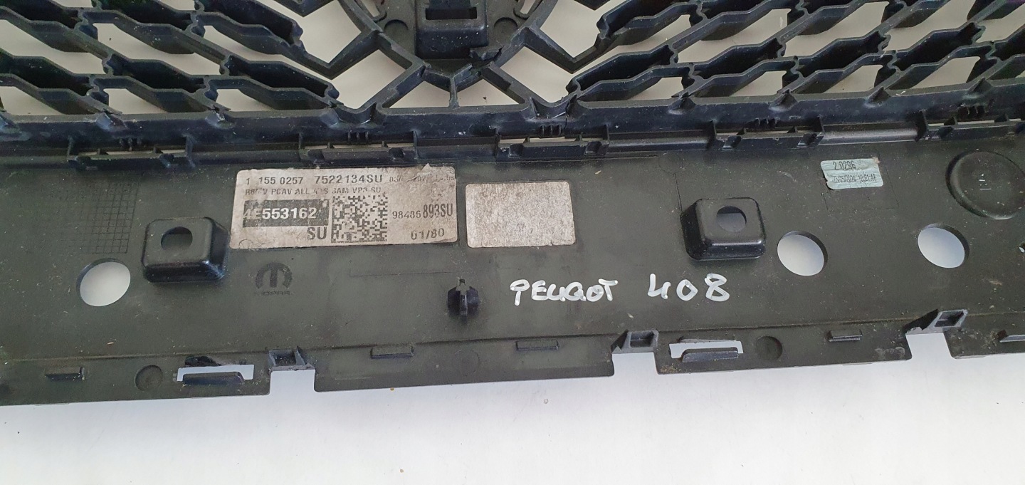 Peugeot 408 F Kühlergrill FRONTGRILL Kühlergitter 9840750280 - Thumbnail 6