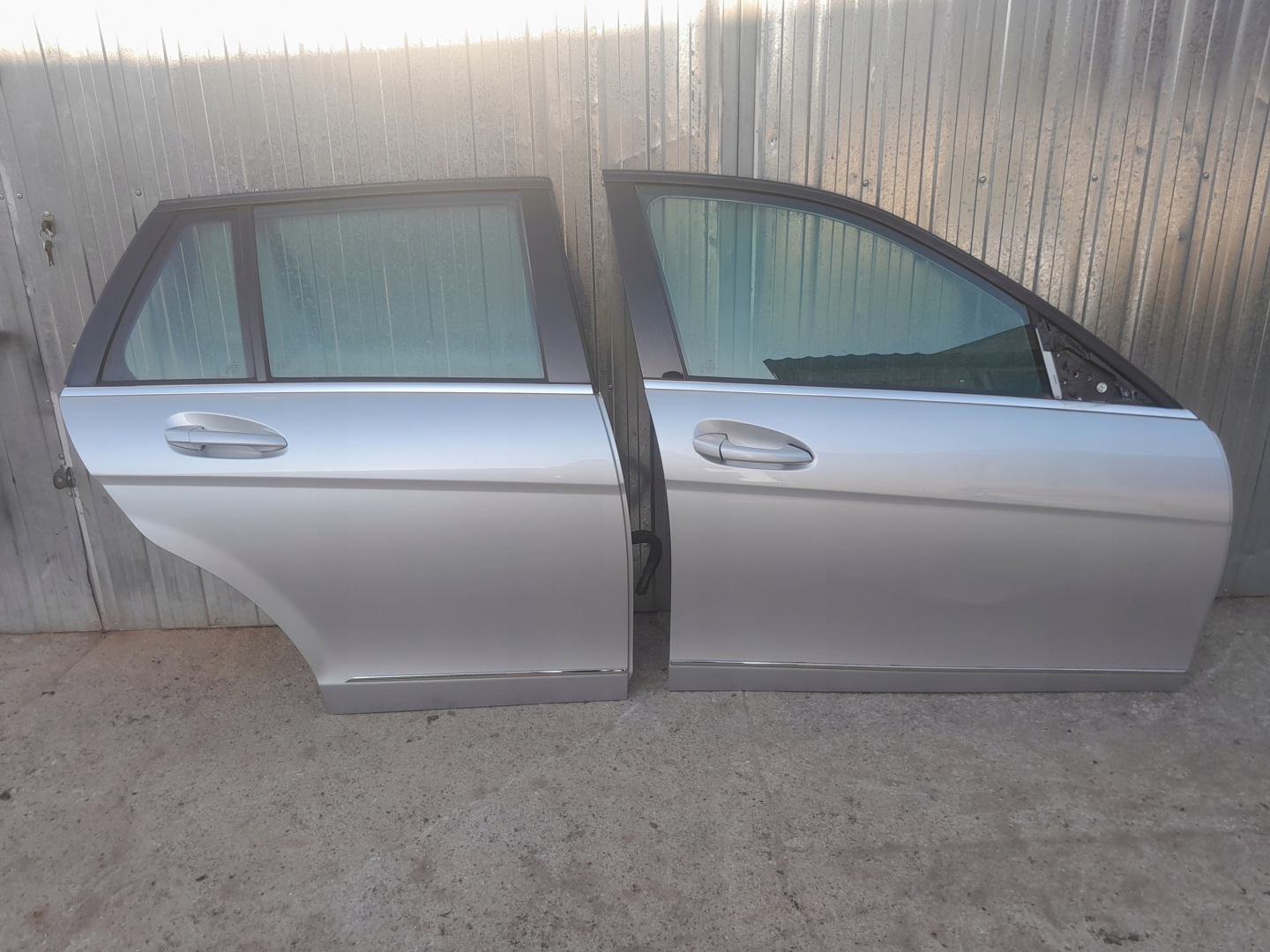 Mercedes-Benz C-Klasse W204 Tür Hinten Rechts Kombi Door Porta Porte - Thumbnail 1