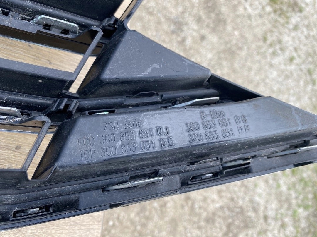 VW Passat B8 Kühlergrill FRONTGRILL Kühlergitter 3G0853653DJ - Thumbnail 8