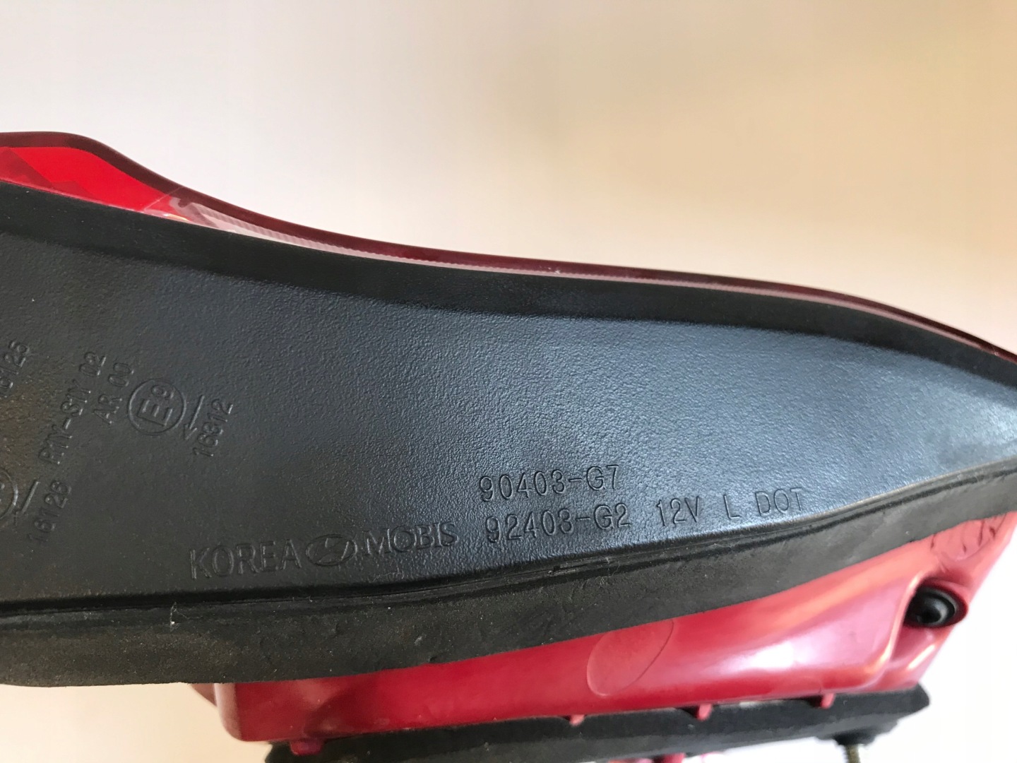 Hyundai IONIQ EL Rückleuchte 92403G2924 Rearlamp - Thumbnail 5