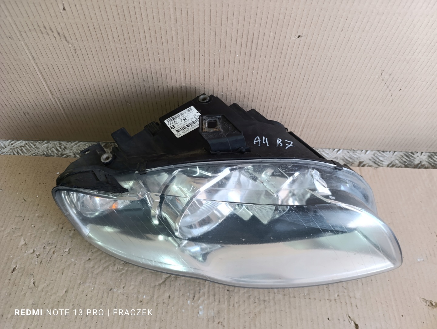 Frontscheinwerfer Audi A4 B7 8E0941004BK LED Rechts Scheinwerfer Headlight - Thumbnail 5
