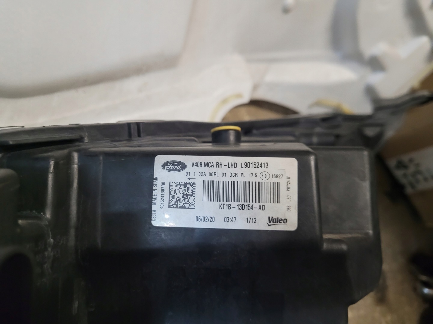 Frontscheinwerfer Ford Tourneo Connect 1 Mk1/Mk2 KT1B13D154AD Xenon Rechts Headlight - Thumbnail 3