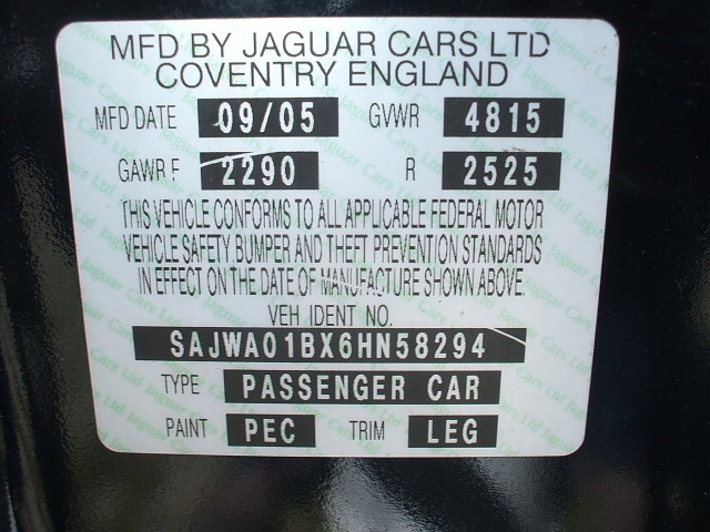 Jaguar S-Type CCX 4R8F10841A6R Screen Kombiinstrument Tacho - Thumbnail 3