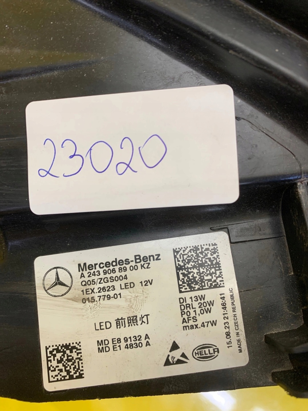Frontscheinwerfer Mercedes-Benz EQB W243 A2439063200 LED Links Headlight - Thumbnail 10