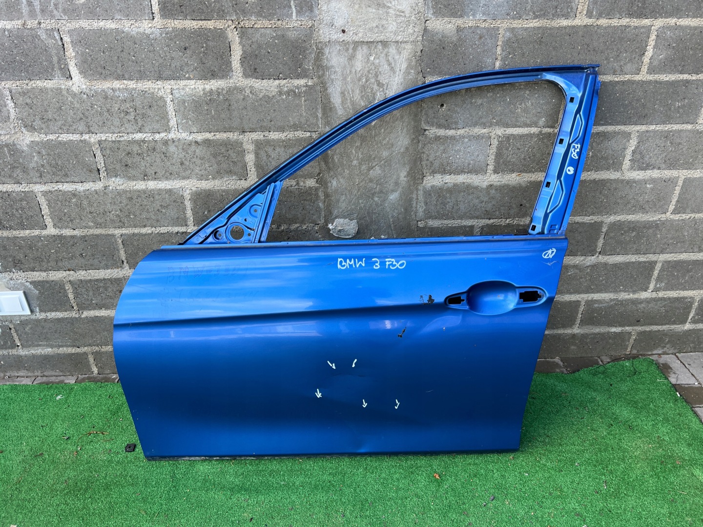 BMW 3 F30 Tür Vorne Links Door Porta Porte - Thumbnail 1
