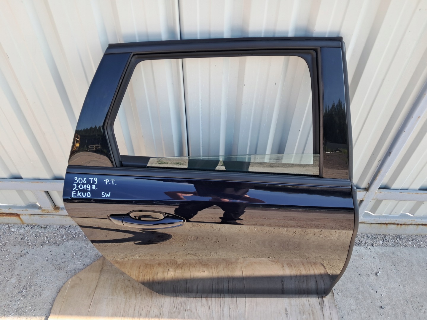 Peugeot 308 F Tür Hinten Rechts Kombi Door Porta Porte - Thumbnail 7