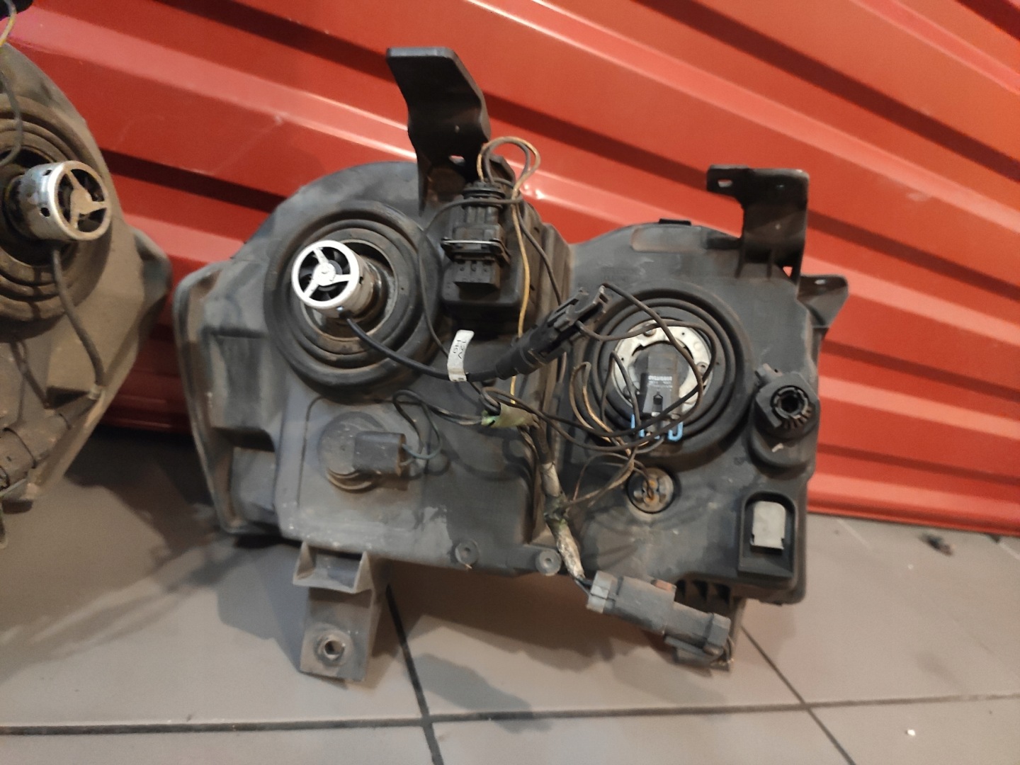 Frontscheinwerfer Jeep Cherokee J Facelift LED Links Scheinwerfer Headlight - Thumbnail 10