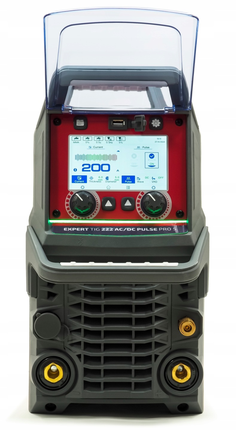 Spawarka IDEAL EXPERT TIG 222 AC/DC PFC Pulse Pro5 LCD W 230V 200A
