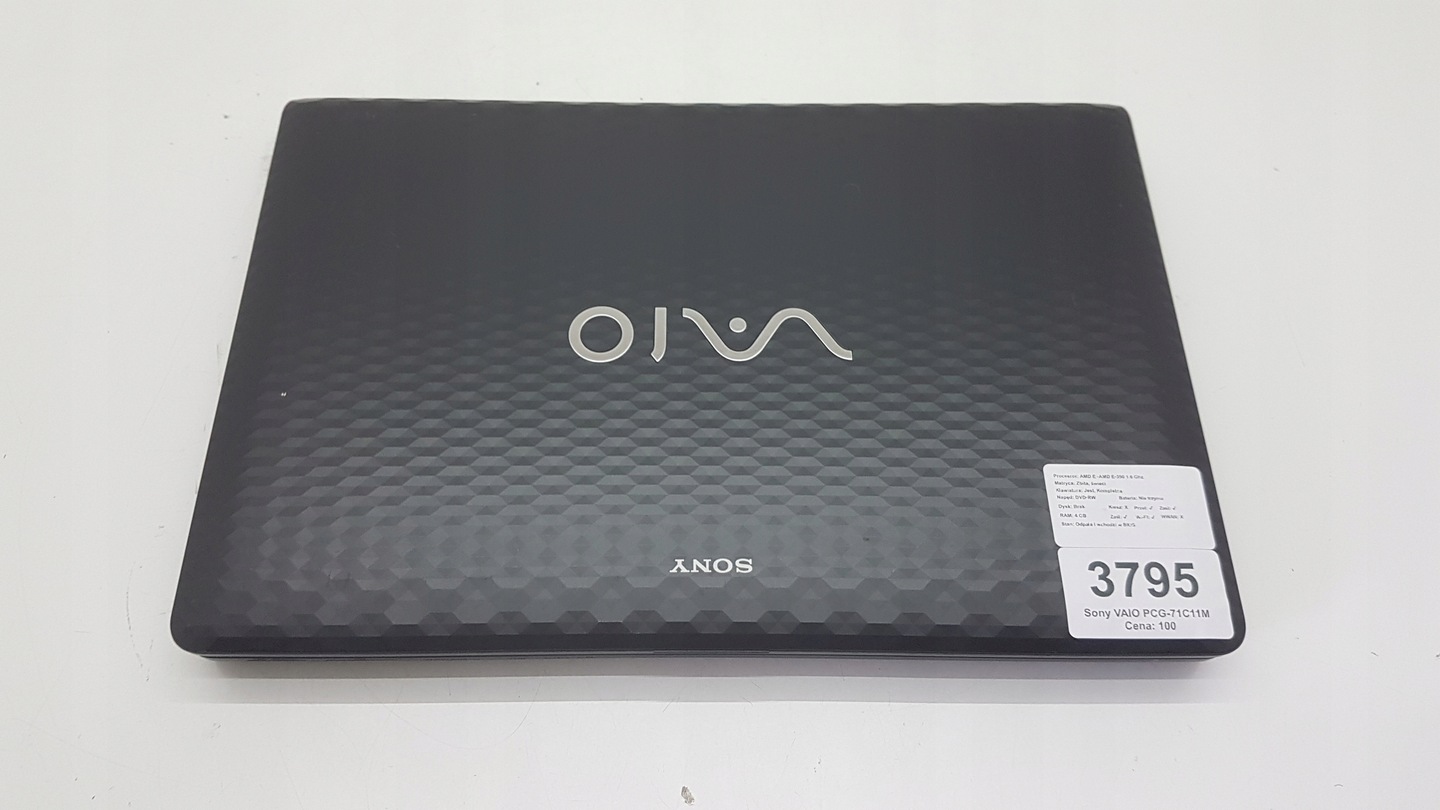 Laptop Sony VAIO PCG-71C11M (3795) - 17499893984 - oficjalne