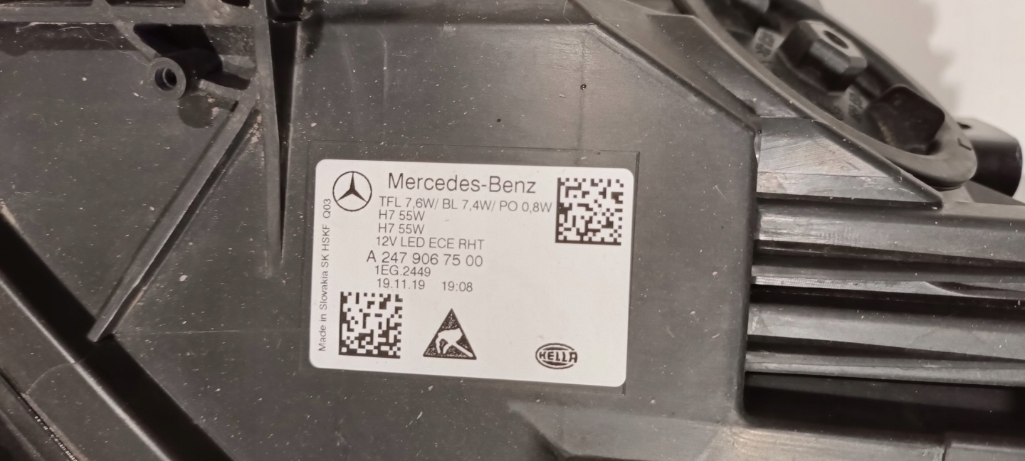 Frontscheinwerfer Mercedes-Benz B-Klasse W247 A2479067500 LED Links Headlight - Thumbnail 7
