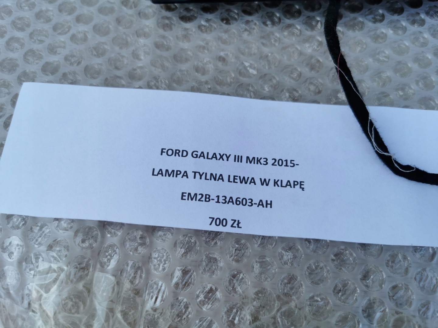 Ford Galaxy III Mk3 Rückleuchte EM2B13A603AHB Rearlamp - Thumbnail 10