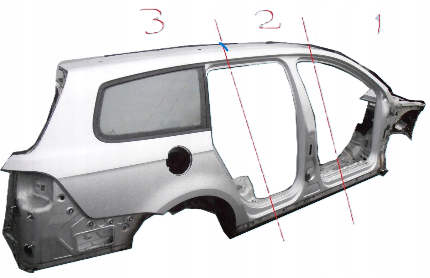 VW Passat B7 Rückleuchte Rearlamp - Thumbnail 1