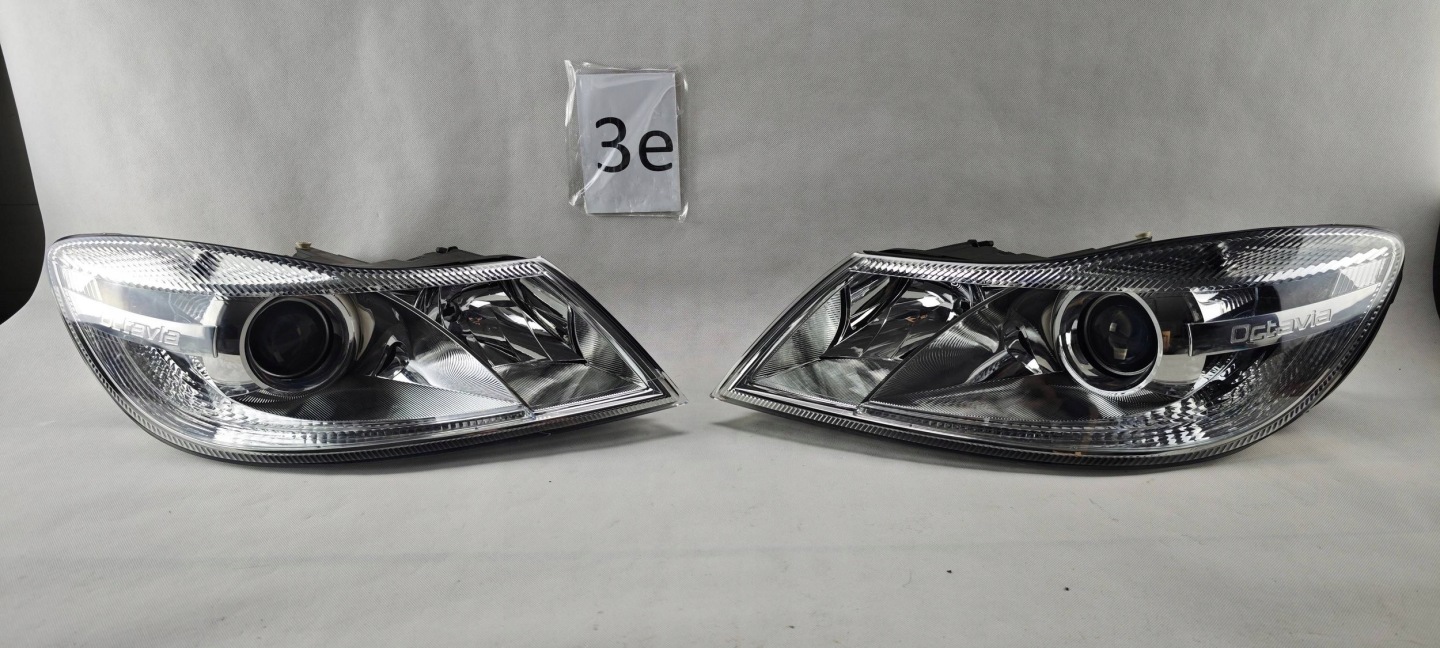 Frontscheinwerfer Skoda Octavia 1U 1Z1941015F LED Links Scheinwerfer Headlight - Thumbnail 1