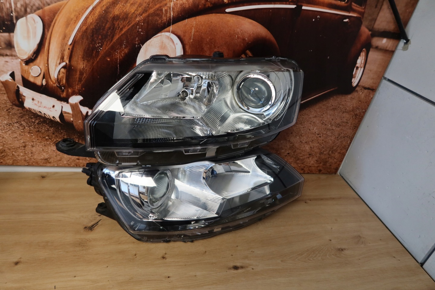 Frontscheinwerfer Skoda Rapid Roomster 5J 5JB941015AE Bi-Xenon Links Headlight - Thumbnail 1