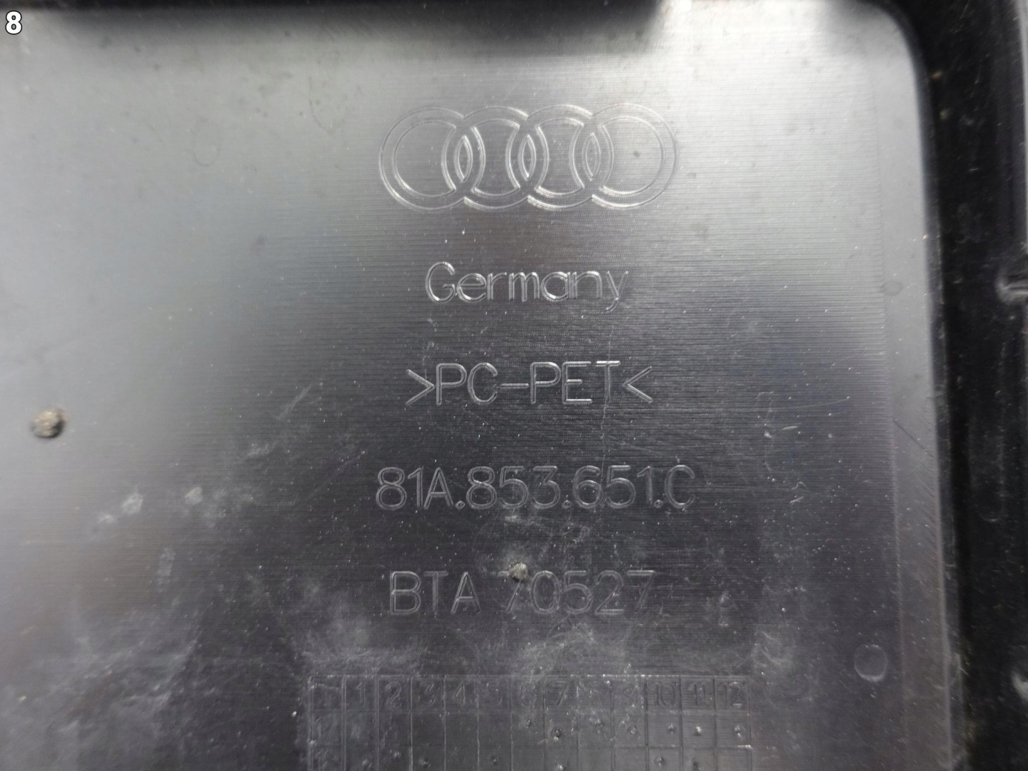 Audi 81A Kühlergrill FRONTGRILL Kühlergitter 81A853651C - Thumbnail 9