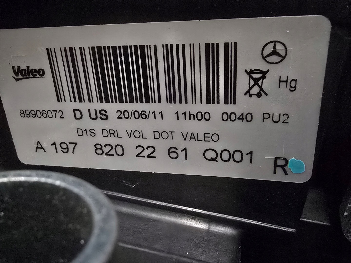 Frontscheinwerfer Mercedes-Benz SLS AMG W197 A1978202261 Bi-Xenon Links Headlight - Thumbnail 8