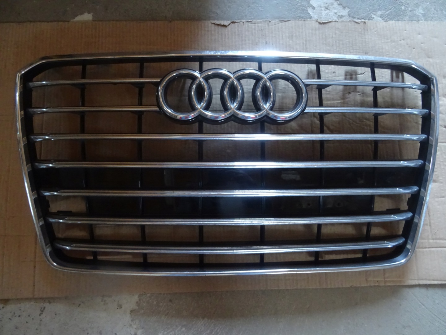 Audi A8 Kühlergrill FRONTGRILL Kühlergitter 4H0853651AA - Thumbnail 1