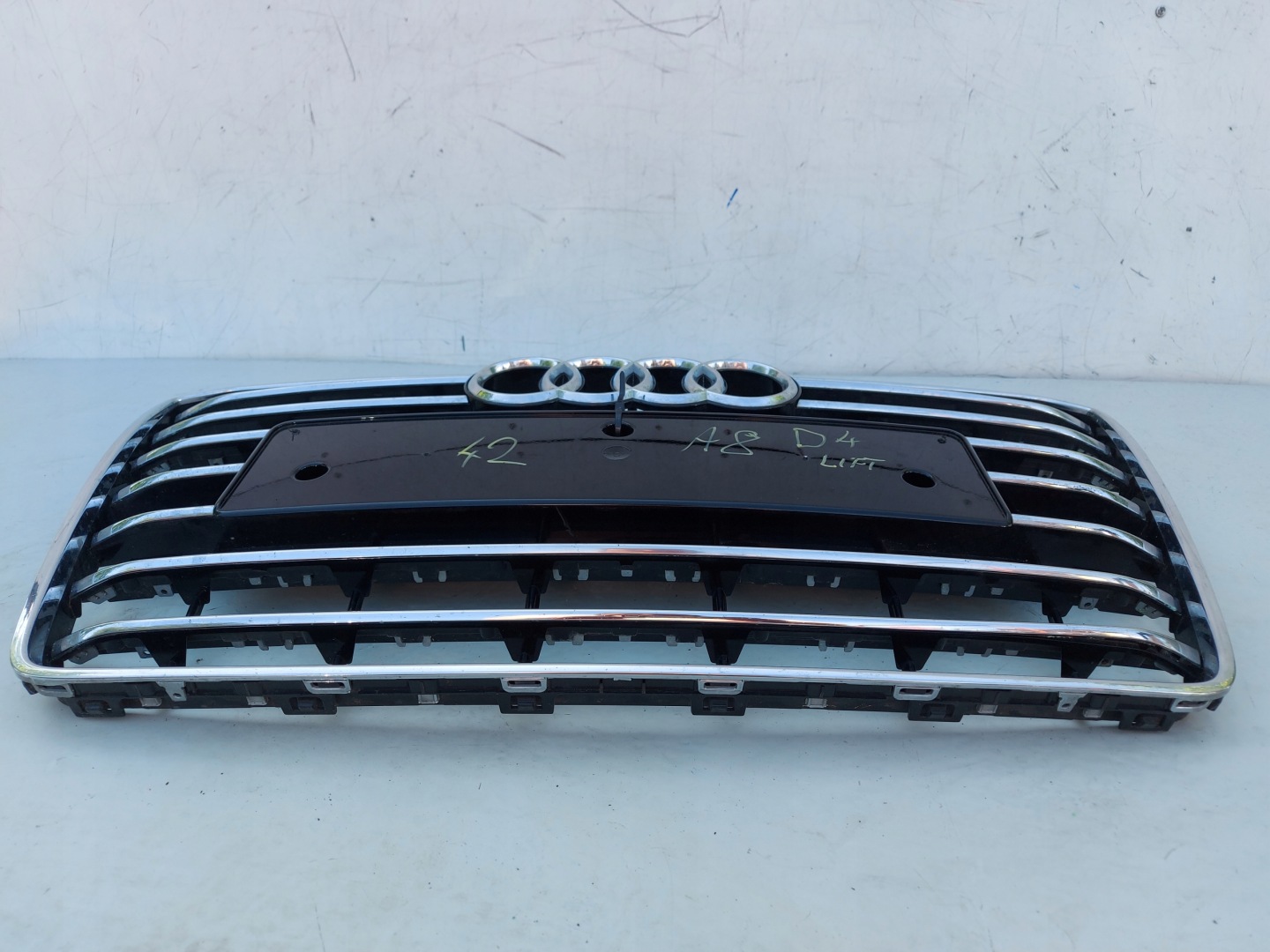 Audi A8 Kühlergrill FRONTGRILL Kühlergitter 4H0853651AL - Thumbnail 10