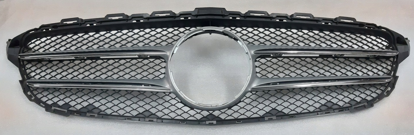 Mercedes-Benz C-Klasse W205 Kühlergrill FRONTGRILL Kühlergitter A2058800183 - Thumbnail 1