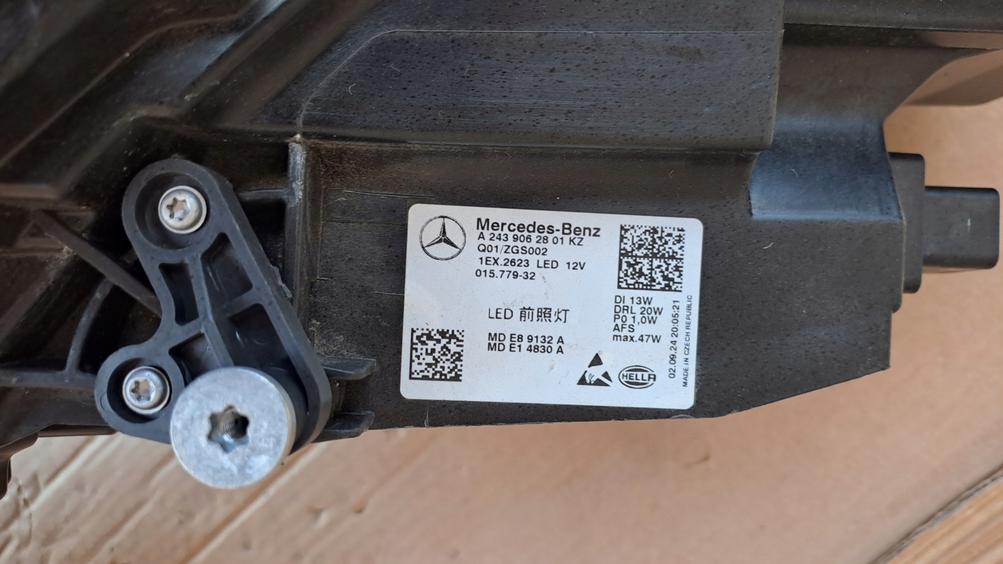 Frontscheinwerfer Mercedes-Benz EQB W243 A2439062801 LED Links Headlight - Thumbnail 6