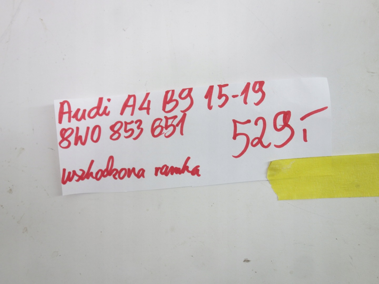 Audi A4 B9 Kühlergrill FRONTGRILL Kühlergitter A4B920152 - Thumbnail 9