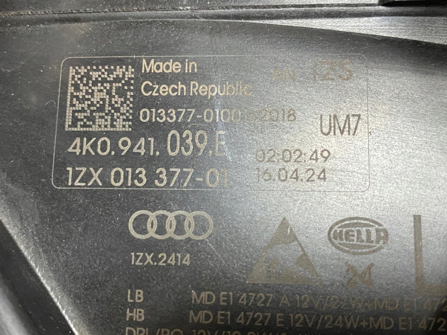 Frontscheinwerfer Audi A6 4K0941040E LED Links Scheinwerfer Headlight - Thumbnail 9