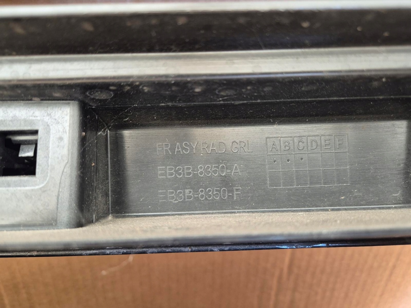 Ford Ranger 4 Mk4 Kühlergrill FRONTGRILL Kühlergitter EB3B8350FEB3B - Thumbnail 10