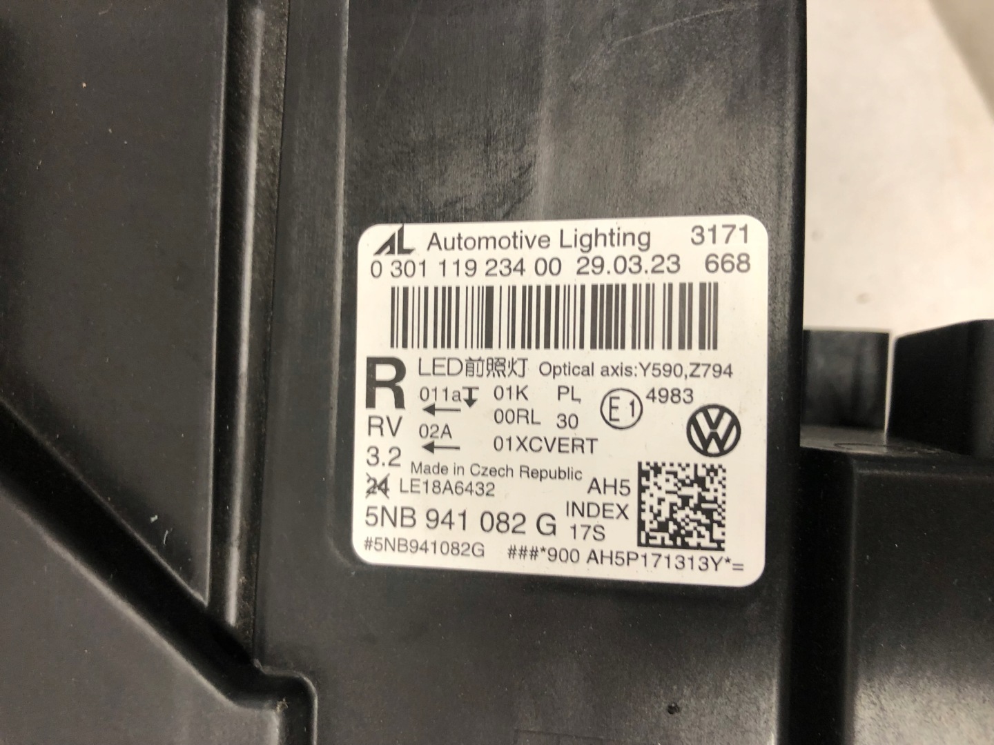 Frontscheinwerfer VW Tiguan 5NB941082GV LED Rechts Scheinwerfer Headlight - Thumbnail 12