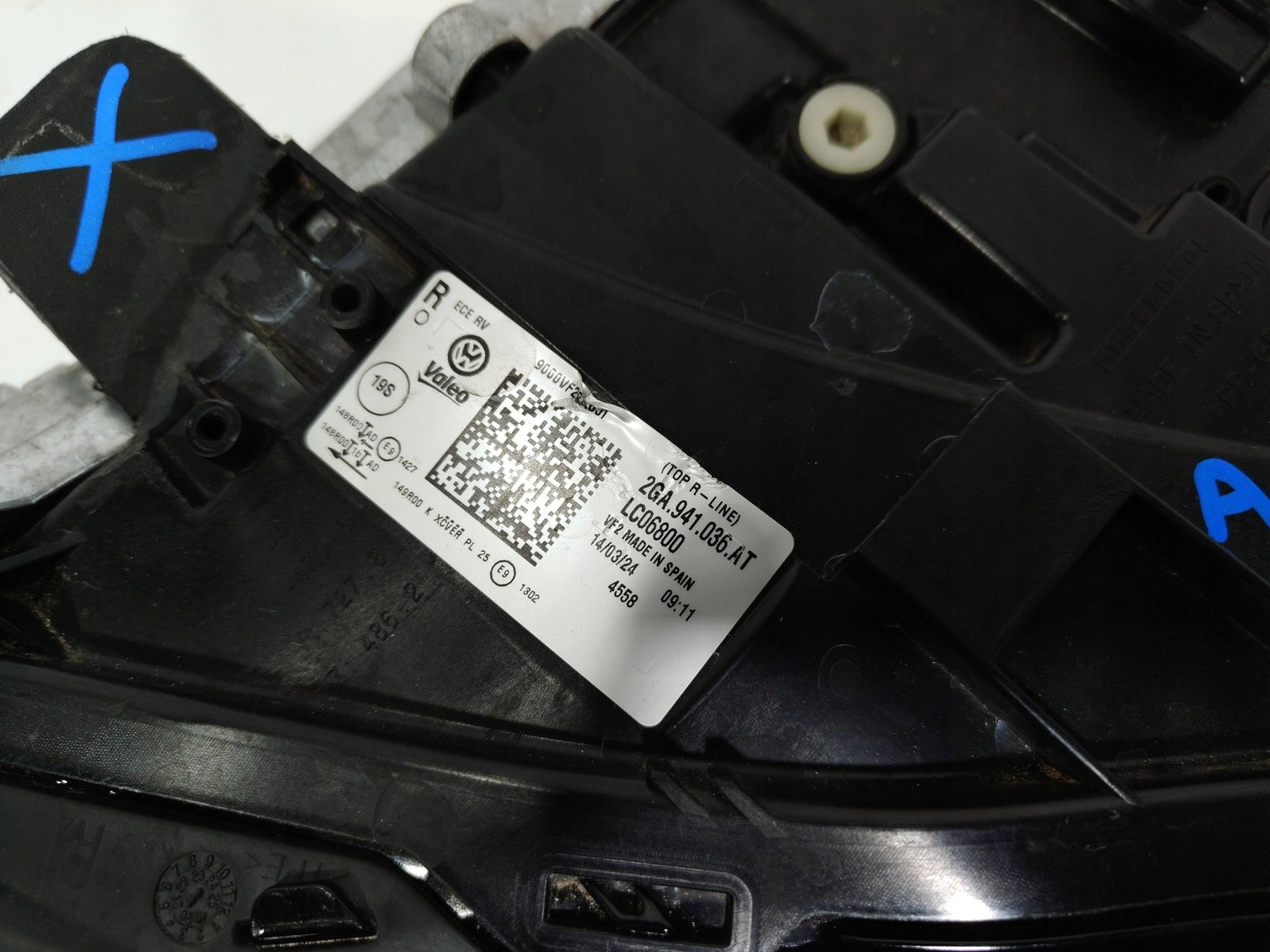 Frontscheinwerfer VW T-Roc A1 2GA941036AT LED Rechts Scheinwerfer Headlight - Thumbnail 7