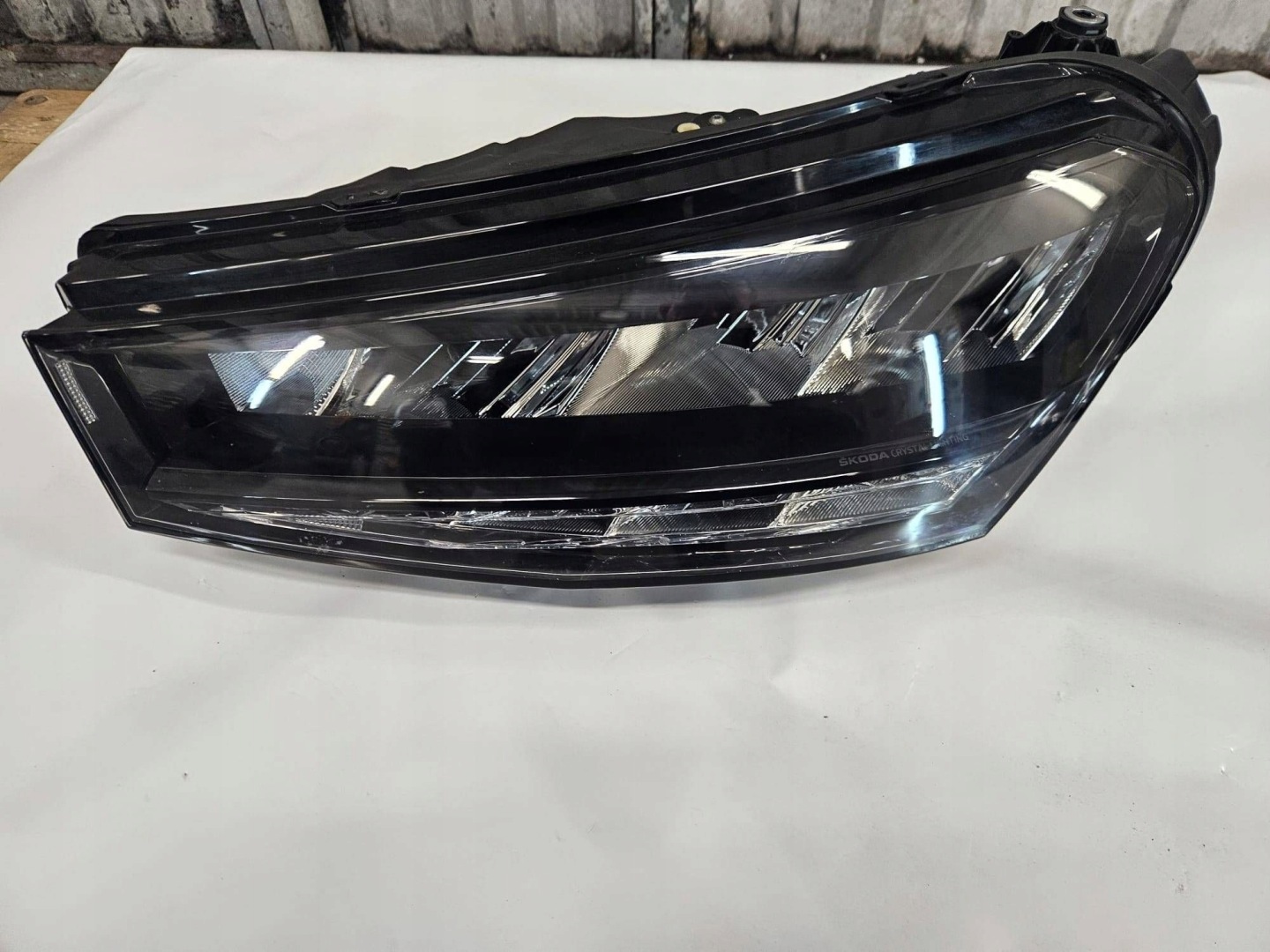 Frontscheinwerfer Skoda Fabia 6V8 6V8941015 LED Links Scheinwerfer Headlight - Thumbnail 1