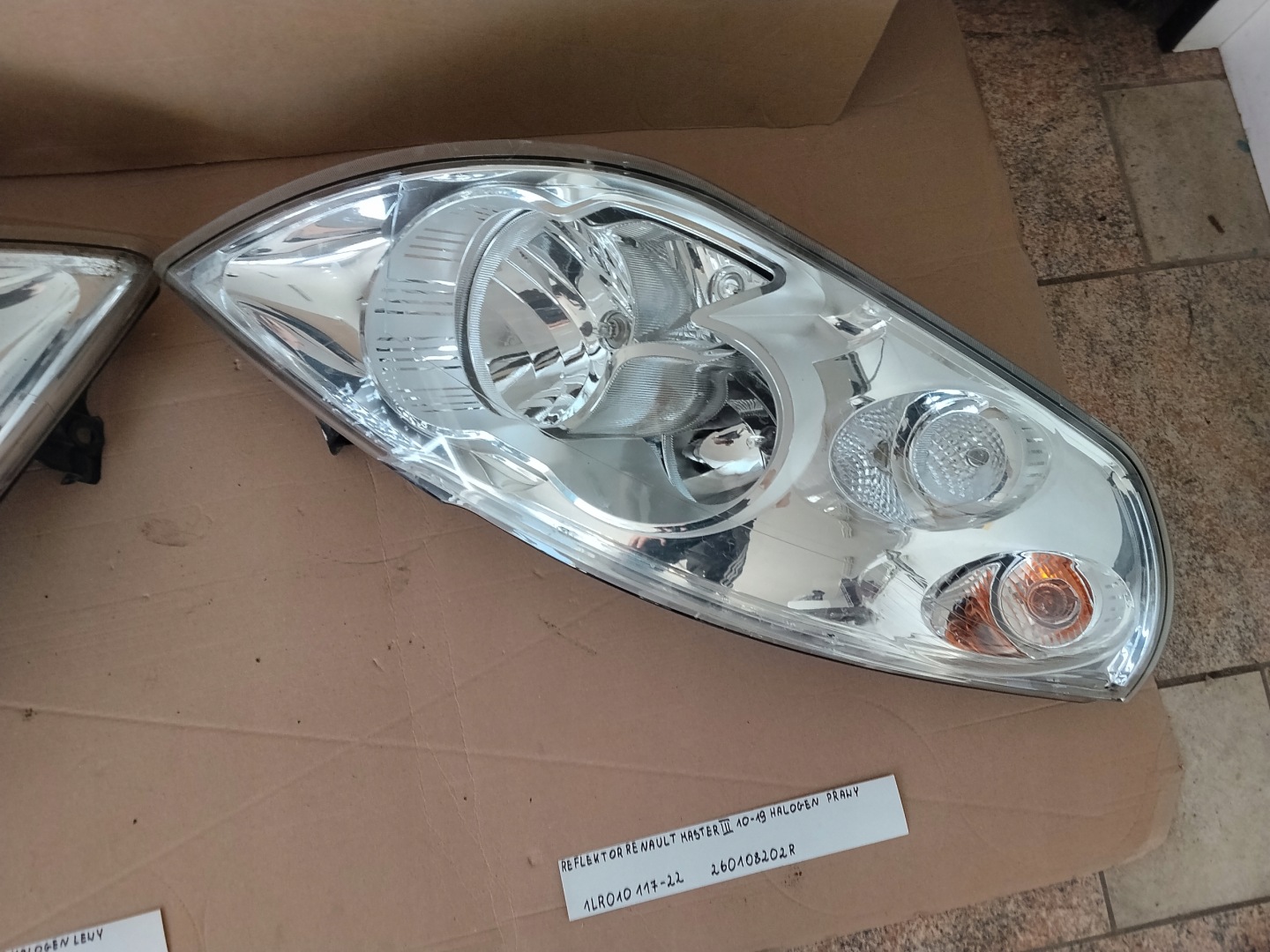Frontscheinwerfer Renault Master II 260108202R Halogen Links Headlight - Thumbnail 3