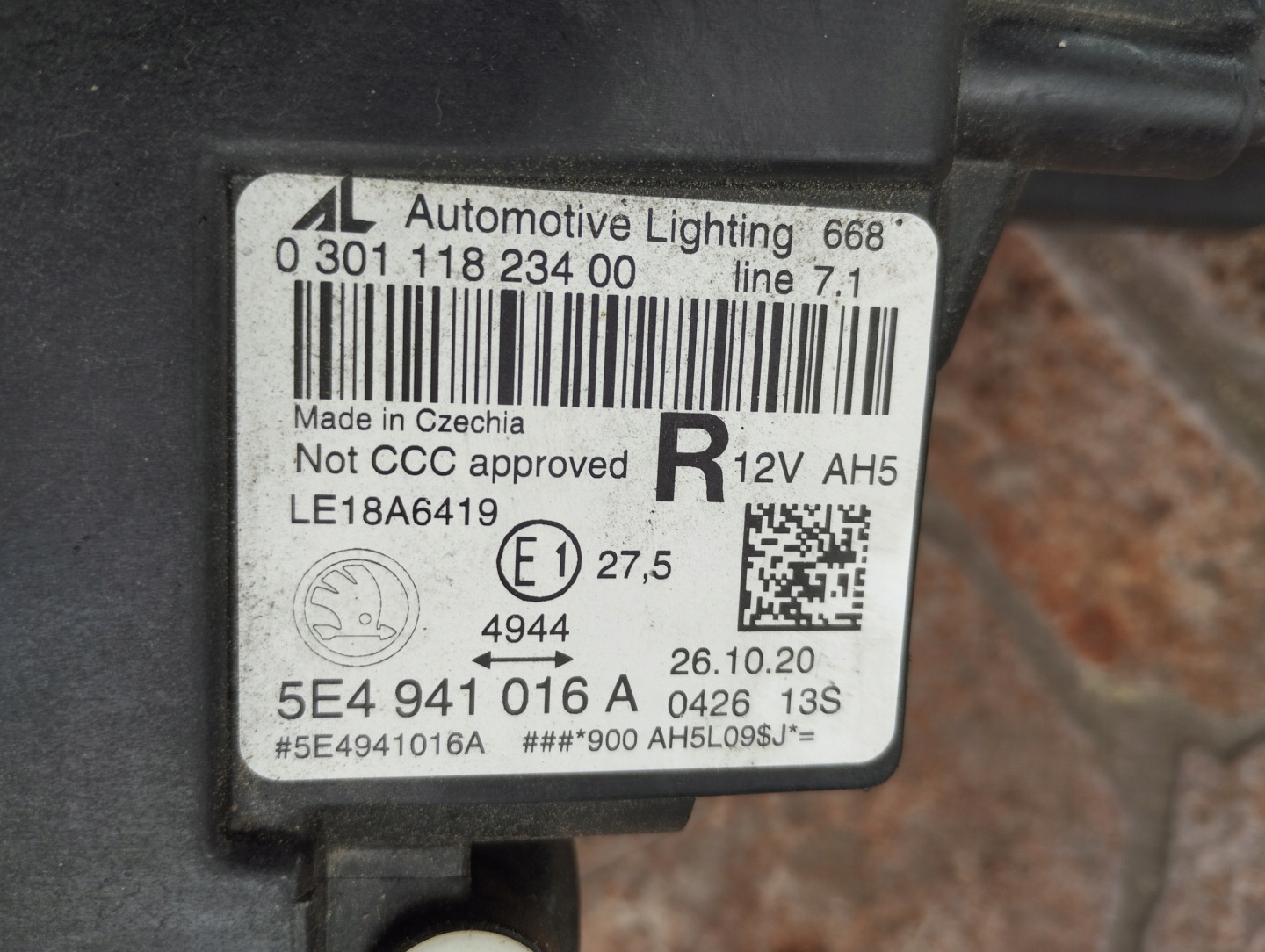 Frontscheinwerfer Skoda Octavia 1U 45E420192 LED Rechts Scheinwerfer Headlight - Thumbnail 6