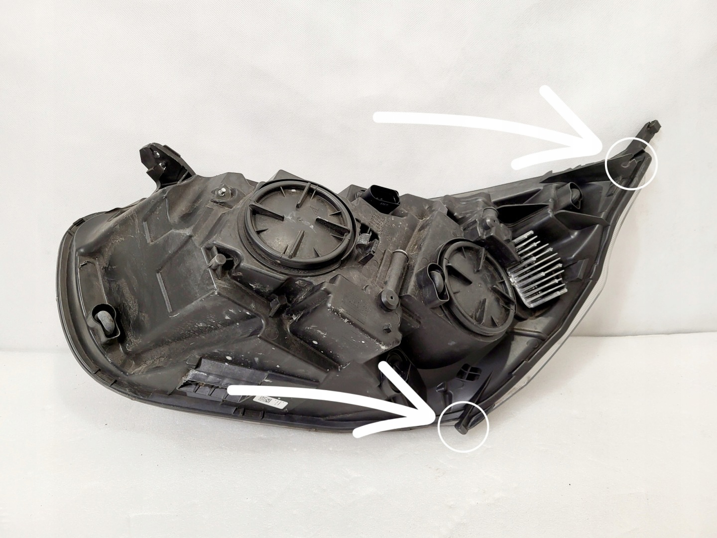 Frontscheinwerfer Ford Transit Custom 2 Mk2 JK2113D152BJJ Bi-Xenon Links Headlight - Thumbnail 11