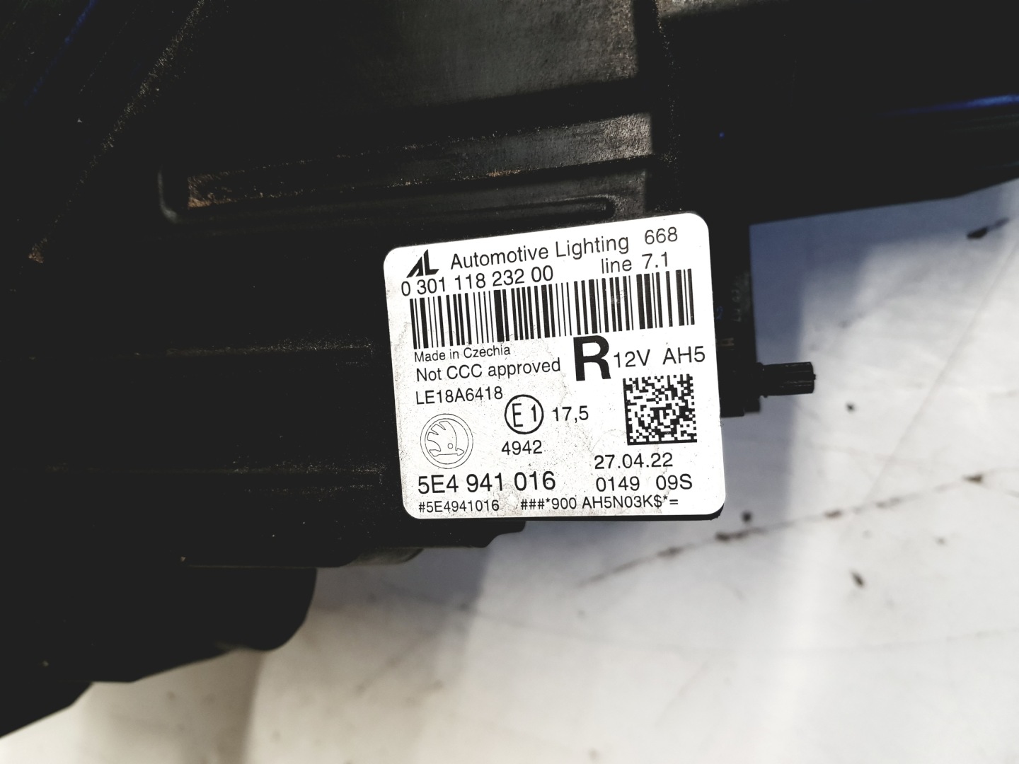 Frontscheinwerfer Skoda Octavia III 5E 5E4941016 LED Links Headlight - Thumbnail 9