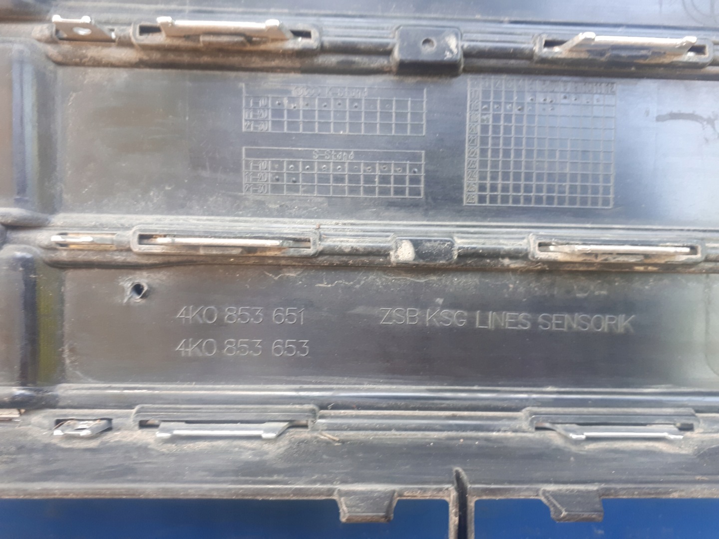 Audi A6 Kühlergrill FRONTGRILL Kühlergitter 4K0853651C - Thumbnail 11