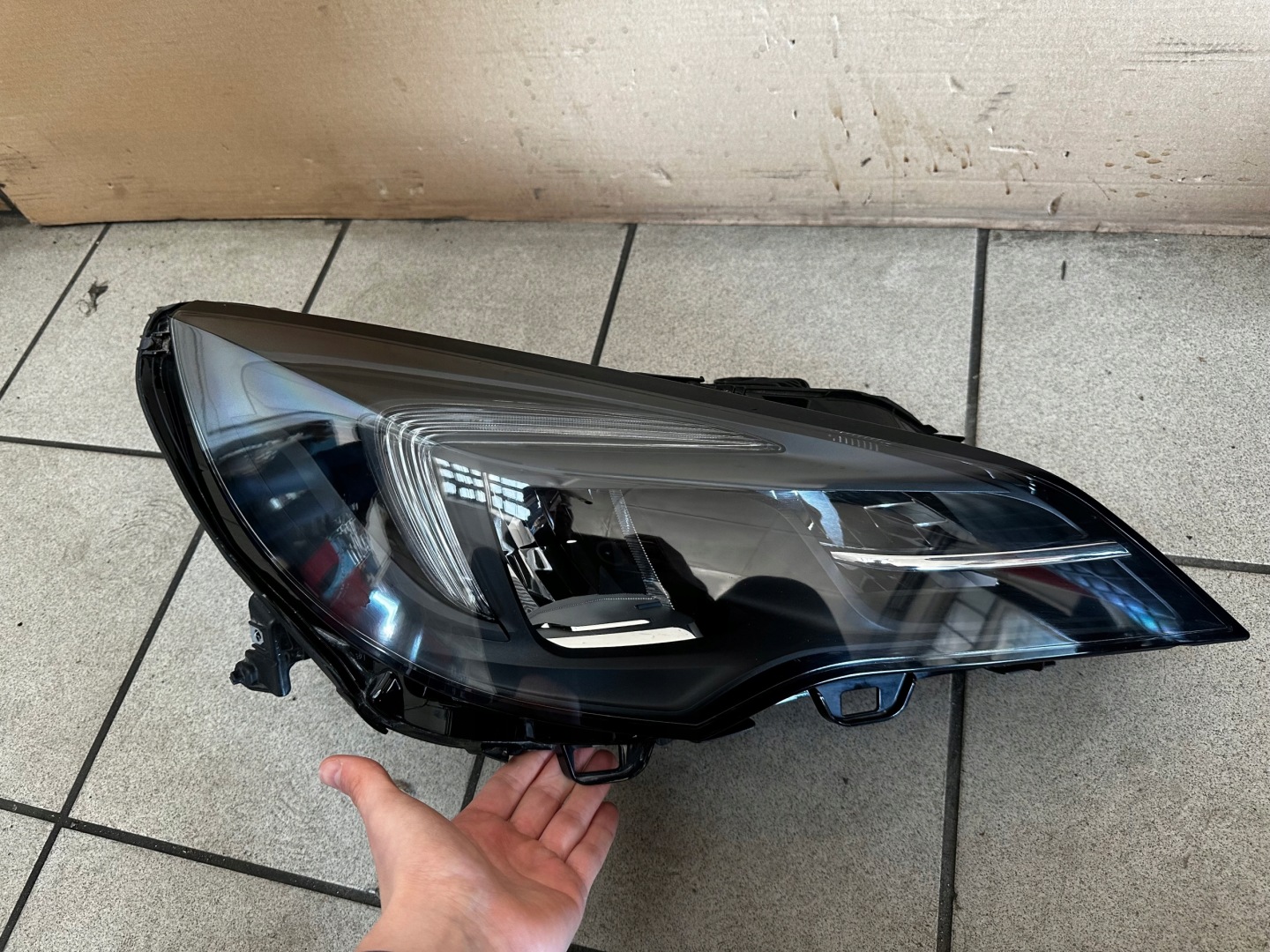 Frontscheinwerfer Opel Astra 39195689 Facelift LED Rechts Scheinwerfer Headlight - Thumbnail 1