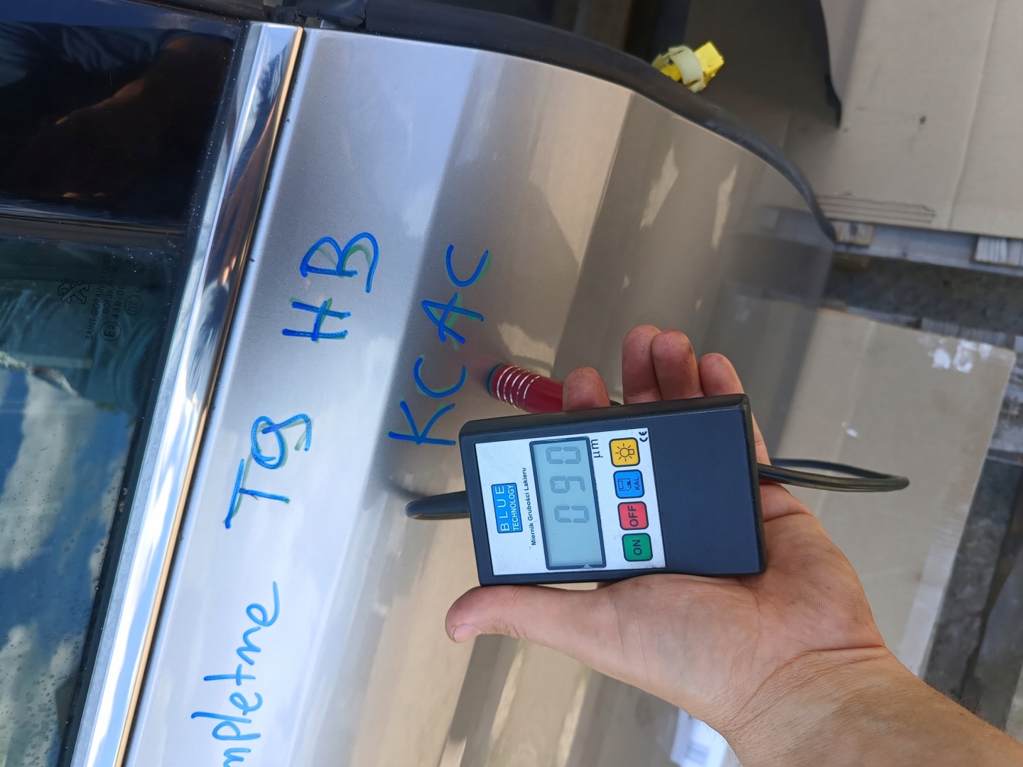 Peugeot 308 F Tür Hinten Rechts Door Porta Porte - Thumbnail 6