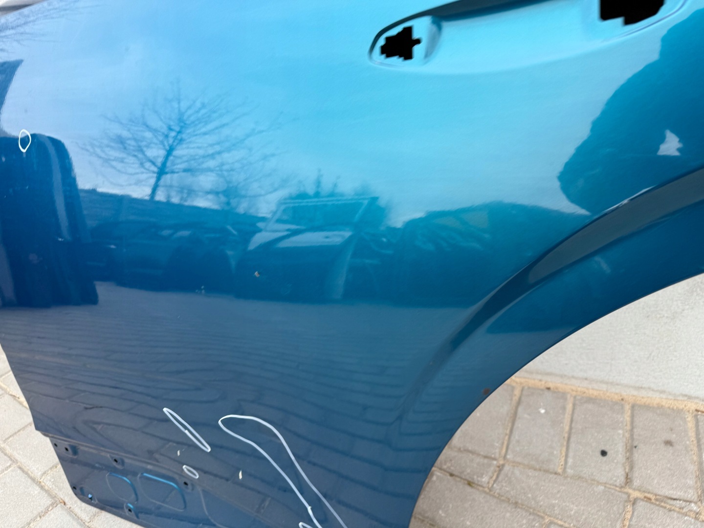 Peugeot 3008 Tür Hinten Links Door Porta Porte - Thumbnail 6