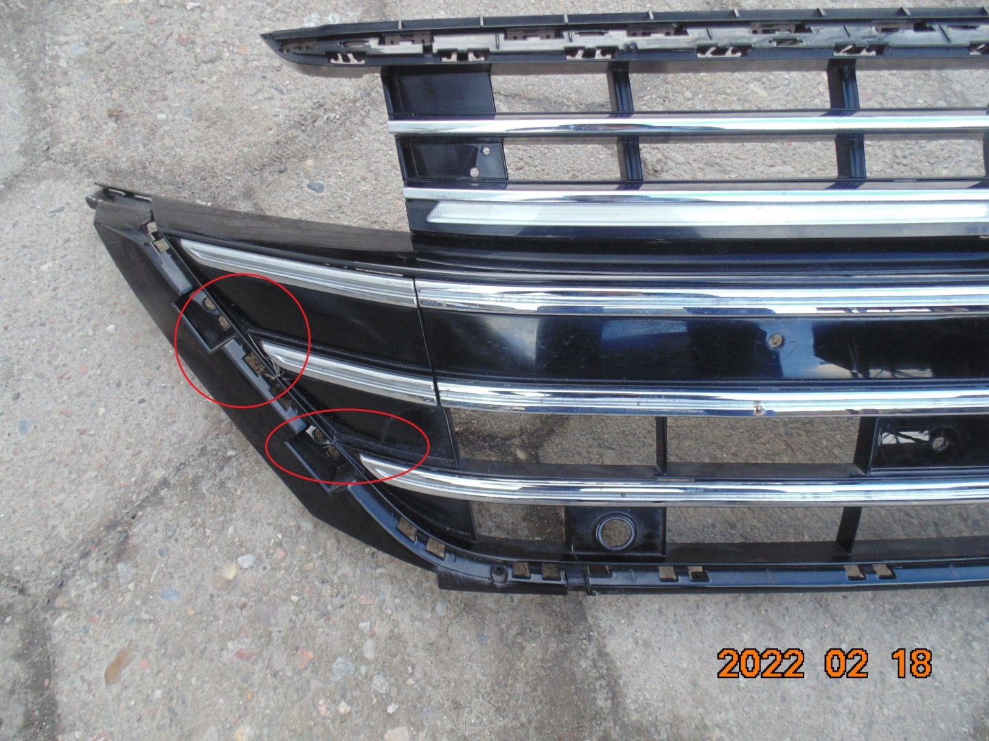 VW Arteon 3H Kühlergrill FRONTGRILL Kühlergitter 3G8853651BA - Thumbnail 3
