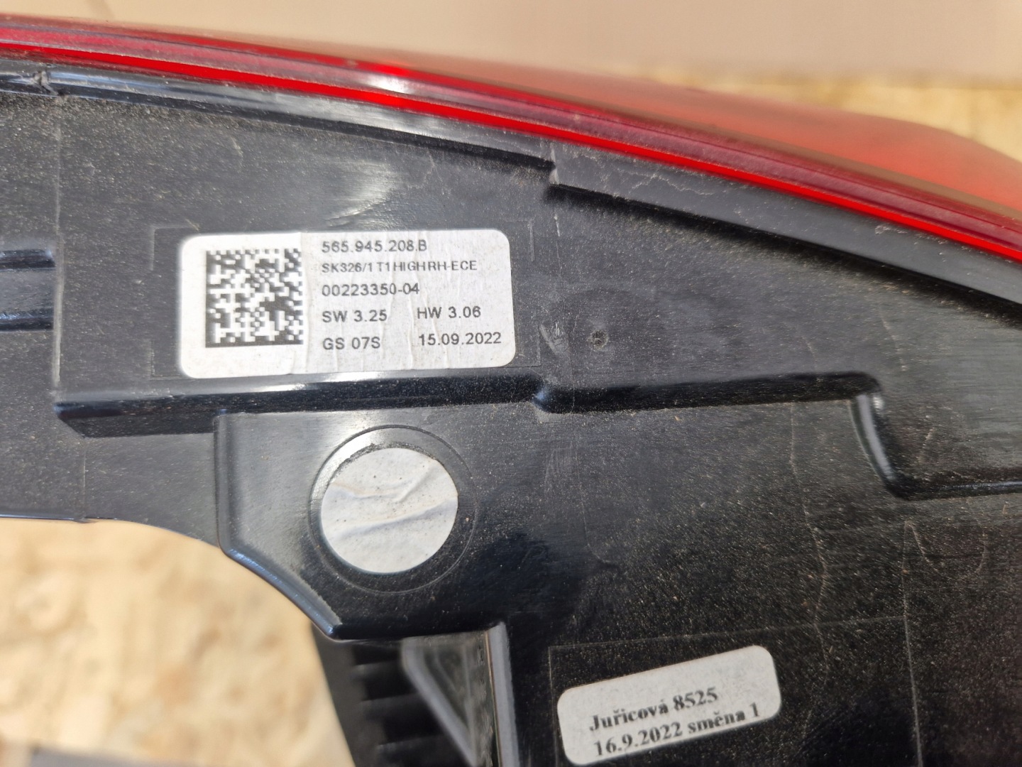 Skoda Kodiaq NS Rückleuchte Rearlamp - Thumbnail 8