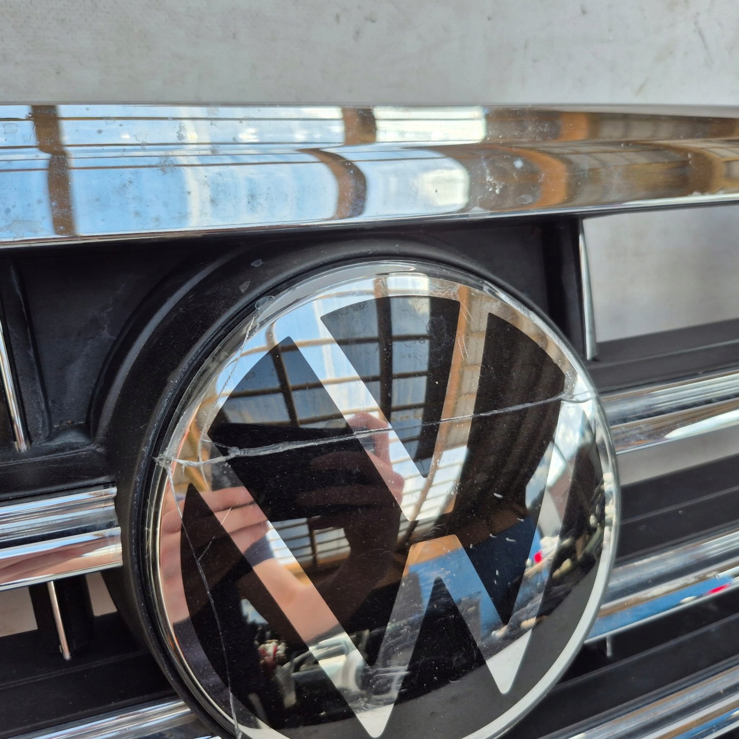 VW Touareg I Kühlergrill FRONTGRILL Kühlergitter 760853653E - Thumbnail 12