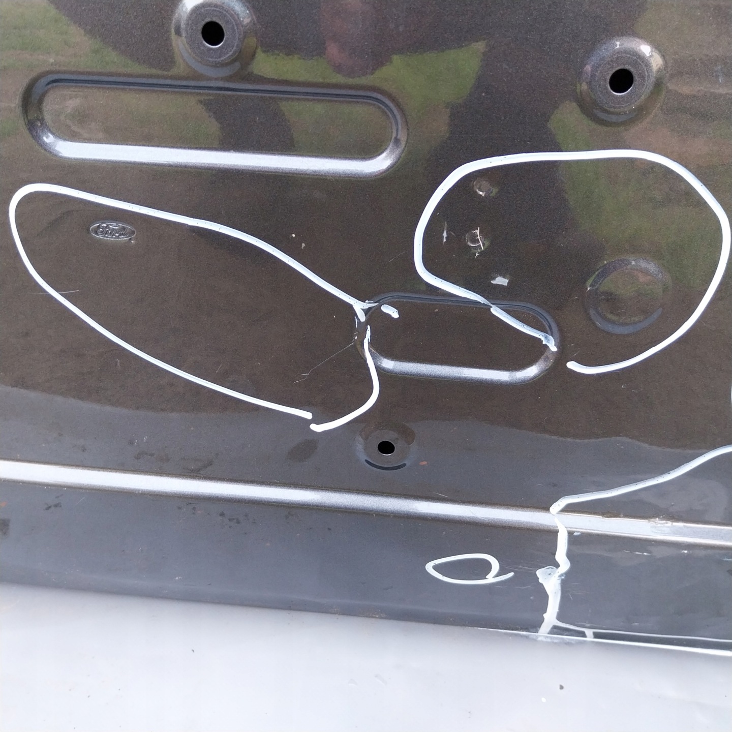 Ford Transit VII Tür Hinten Rechts Door Porta Porte - Thumbnail 9